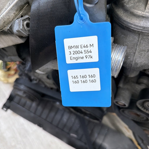 2004 BMW E46 M3 01-06 S54 3.2L Engine Motor 97k Miles