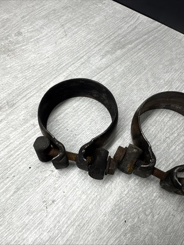 Genuine BMW Exhaust Clamps Midpipe to Rear Muffler 08-13 E90 E92 E93 M3 S65