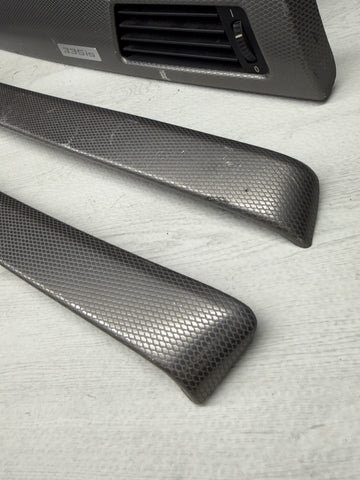 09-13 OEM BMW E92 E93 335is Dash Glacier Silver Aluminum Interior Trim Set