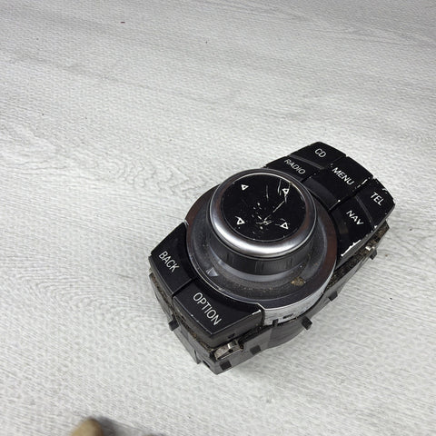 09-13 BMW E70 E82 E90 E92 E93 335 M3 CIC Navigation iDrive Controller Knob OEM