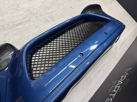 (PICKUP ONLY) 01-06 BMW E46 M3 CSL Style Front Bumper Topaz Blue With Splitters