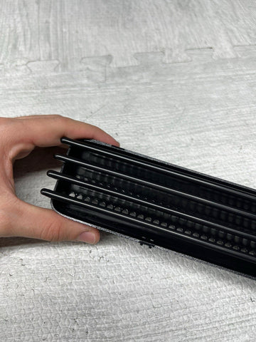 01-06 BMW E46 M3 Gloss Black Fender Vents Grilles Grills Trims NO EMBLEMS