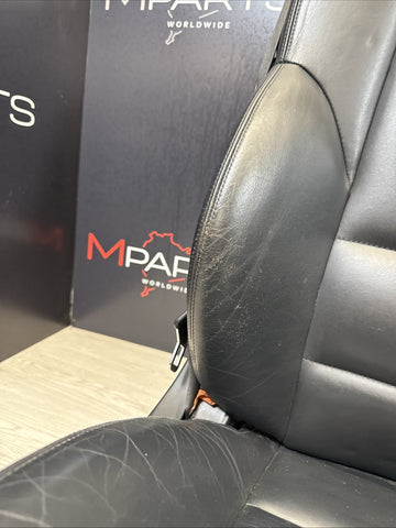 01-06 BMW E46 M3 Convertible Interior Front Heated Seats Black