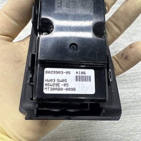 04-10 BMW E64 650 645 M6 Convertble Left Driver Window Master Switch Control OEM