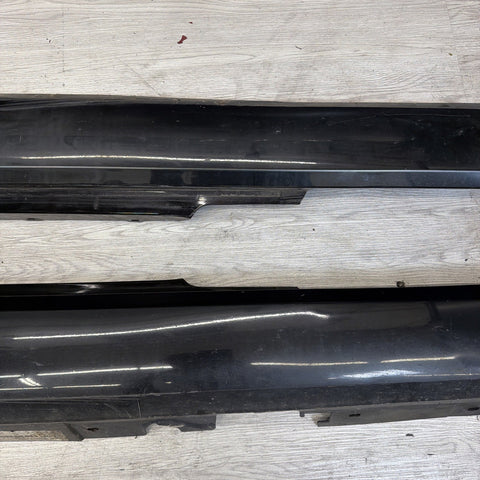 08-13 BMW E92 E93 M3 OEM Right Left Passenger Side Skirt Rocker Panels Black