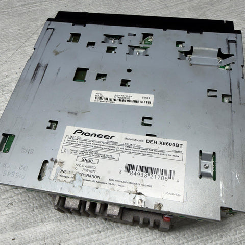 Pioneer DEH-X6600BT CD/MP3/USB Bluetooth In-Dash Car Stereo Receiver