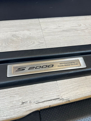 Honda S2000 S2k Door Sills Trims Covers Entrance Kick Scuff Plates *Scratches*
