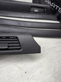08-13 BMW E92 E93 M3 Interior Trim Set Carbon Leather OEM Genuine *Notes*