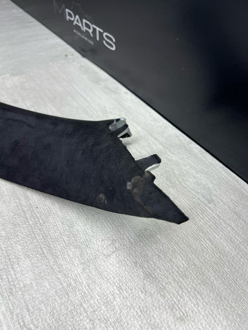 BMW 20-24 X6 X6M G06 F96 Front Right Passenger Alcantara A Pillar Trim Panel