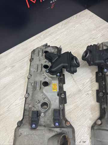 2008-2013 BMW E90 E92 E93 M3 S65 V8 Valve Covers Pair LH RH 7838268 7838267