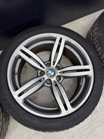 BMW E63 M6 06-10 STYLE 167M 19INCH 19X9.5/8.5 WHEEL RIM TIRE OEM 7835147