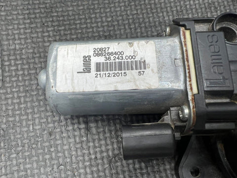 Ferrari 488, Right Passenger Door Window Regulator, Used, P/N 86266400