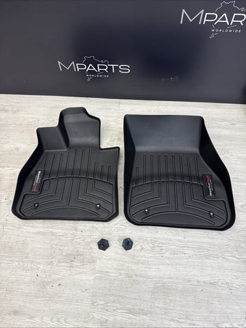 WeatherTech FloorLiner Front Floor Mats 2020-2021 BMW 2 Series 228i Black