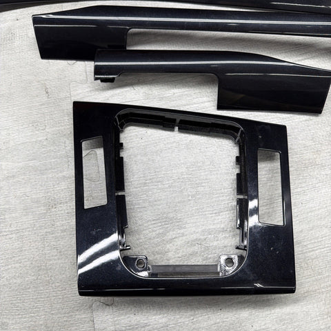 01-06 BMW E46 M3 Coupe Interior Armrests Trim Set Piano Black*Notes*