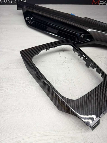 2025-2026 BMW G80 M3 Front Interior Carbon Fiber Trim Panel Set OEM