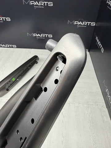 01-06 BMW E46 M3 Convertible Interior Armrests Trim Set Titan Shadow Grey