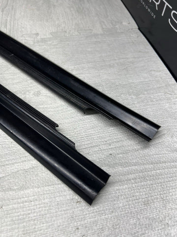 BMW E30 Door Sill Trim Plate Covers Strips