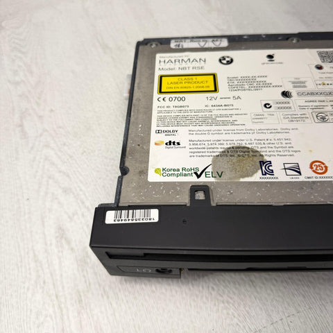 BMW F02 F10 F13 F15 535 750 Rear Entertainment CD DVD Changer Player HARMAN OEM