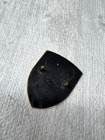 PORSCHE MACAN 991 CAYENNE PANAMERA FRONT HOOD EMBLEM LOGO OEM GENUINE