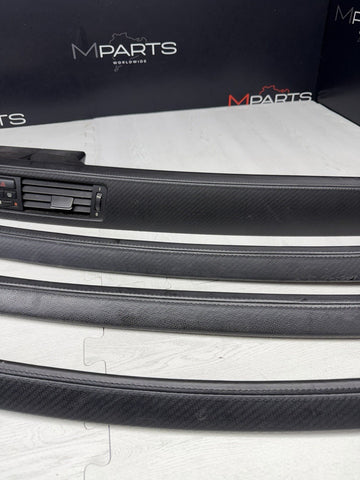 08-13 BMW E92 M3 Interior Trim Set Carbon Leather OEM