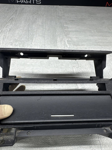 BMW 01-06 E46 M3 Radio Navi Mounting Bracket Storage Tray Relocation Bracket