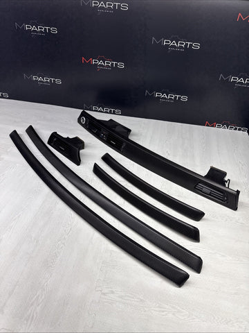 08-13 BMW E92 E93 M3 Interior Trim Set Carbon Leather Carbon Fiber Wrapped