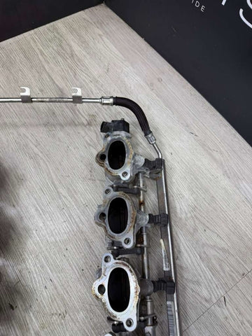 06-10 BMW E60 E63 E64 M5 M6 S85 V10 ITB Throttle Bodies Body Set Complete OEM