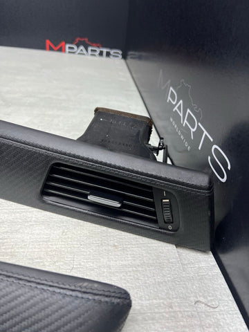 08-13 BMW E92 E93 M3 Interior Trim Set Carbon Leather OEM Genuine