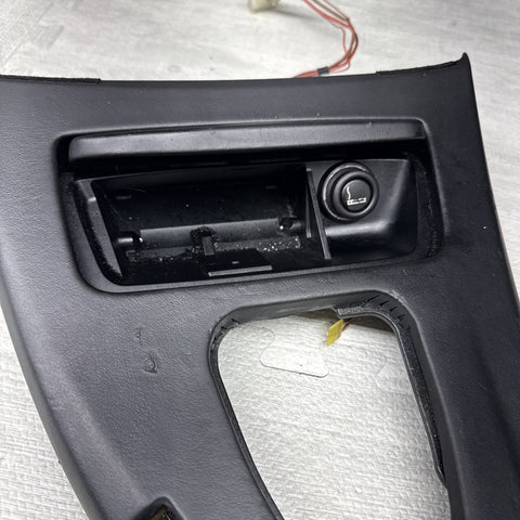 09-13 BMW E90 E92 M3 DCT CIC LEATHER CENTER CONSOLE TRIM 7903962