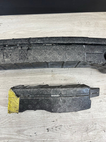 02-06 BMW E46 M3 Front Bumper Rebar Styro Foam Support Complete / Separated