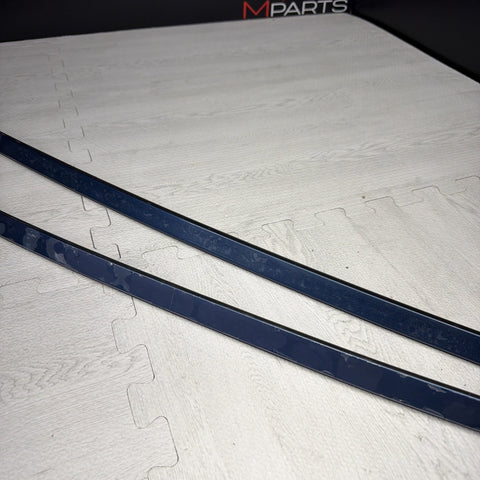 BMW E46 330CI M3 325CI Roof Rails Moldings Trims Faded Pair Coupe OEM