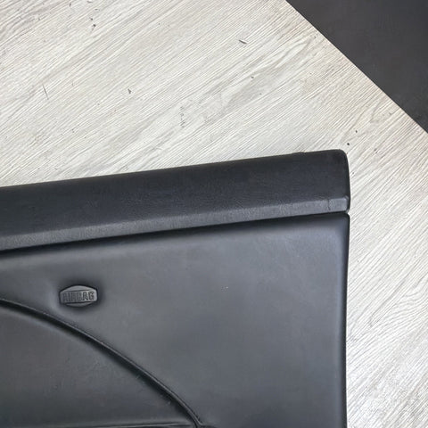 01-06 BMW E46 M3 PASSENGER RIGHT SIDE DOOR PANEL CARD BLACK OEM