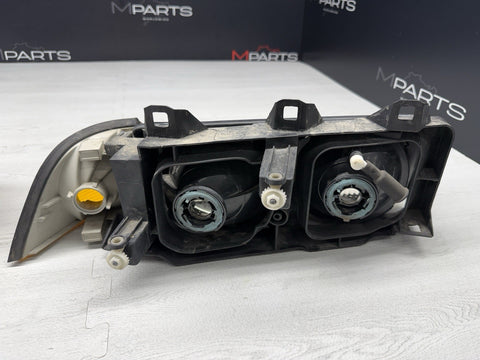 1996 - 1999 BMW E36 M3 FRONT PLASTIC HALOGEN HEADLIGHT HEADLIGHTS OEM