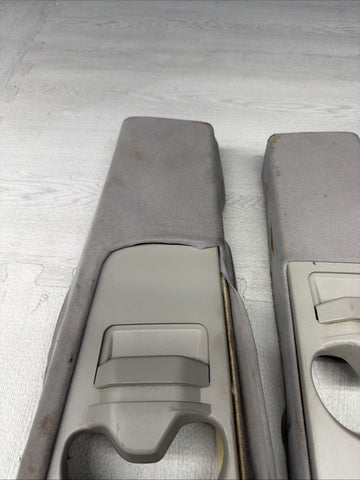 BMW B Pillars Cover Coupe Left Right E46 323Ci 325Ci 328Ci 330Ci M3 Gray Grey