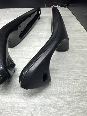 01-06 BMW E46 M3 Convertible Coupe Interior Armrests Trim Set Painted Black
