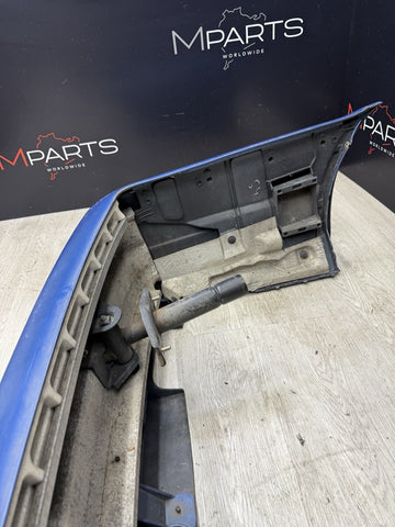 (PICKUP ONLY) BMW OEM 94-99 E36 M3 COUPE REAR BUMPER + SHOCKS ESTORIL BLUE