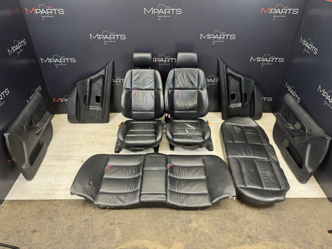 BMW E36 M3 318i 325i 328i 95-99 Front Seats Door Panels Interior Black Sedan