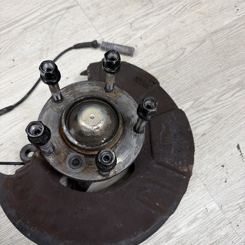 BMW Z3M E36 M3 S52 LEFT FRONT SPINDLE HUB ASSEMBLY 31212227357