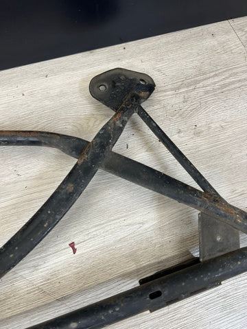 BMW 98-02 Z3 M Z3M Rear Crossmember Reinforcement Bar X Brace