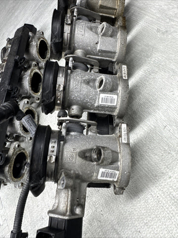 Complete Throttle Body Bodies Set BMW E90 E92 E93 M3 S65 4.0 V8 7838246