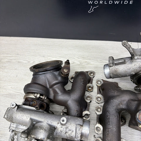OEM BMW F80 F82 F83 F87 M2 M3 M4 S55 Engine Turbos Turbocharger Set 60k Miles