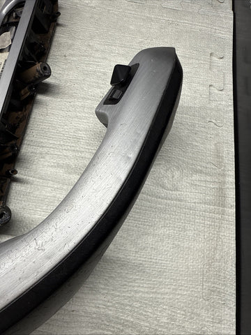 01-06 BMW E46 M3 Coupe Interior Armrests Trim Set Brushed Aluminum