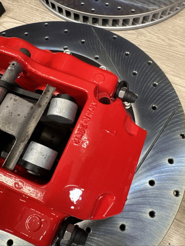 08-13 BMW E90 E92 E93 M3 BREMBO Big Brake Kit Calipers Rotors Set NEW Plug Play