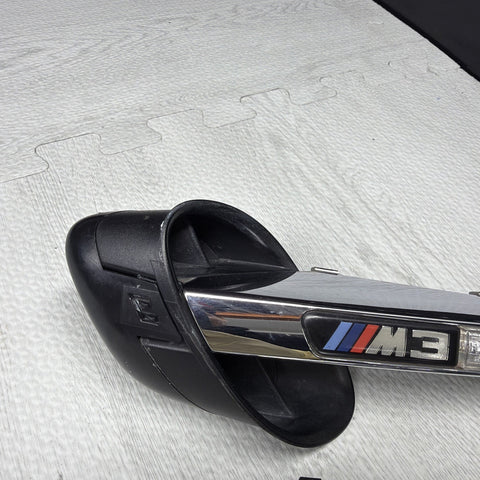 08-13 BMW E92 E93 M3 Front Fender Grilles Side Marker Light Chrome Trims OEM