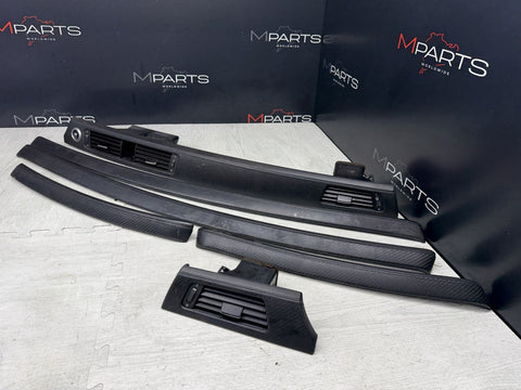 08-13 BMW E92 E93 M3 Interior Trim Set Carbon Leather OEM Genuine *Notes*