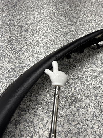 15-20 OEM BMW F80 F82 F83 M3 M4 Front Driver Door Panel Pull Handle Leather