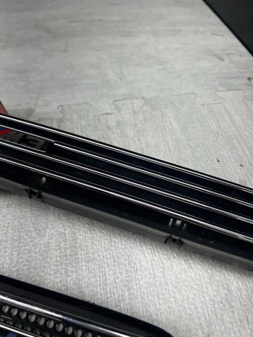 01-06 BMW E46 M3 Left Right Fender Vent Grilles Grills Trims Chrome Genuine OEM