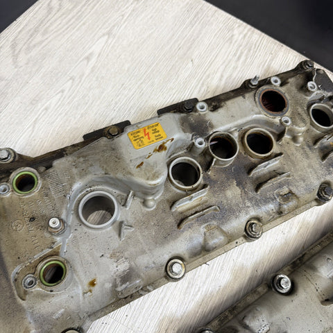 2008-2013 BMW E90 E92 E93 M3 S65 V8 Valve Covers Pair LH RH 7838268 7838267