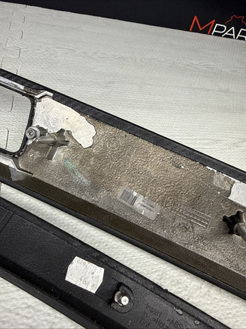 08-13 BMW E92 E93 M3 Interior Trim Set Carbon Leather OEM *4 Broken Tabs