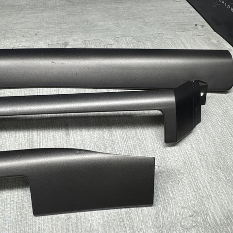 BMW E46 M3 01-06 Titan Shadow Interior Trim Dashboard Dash Board Set *Notes*